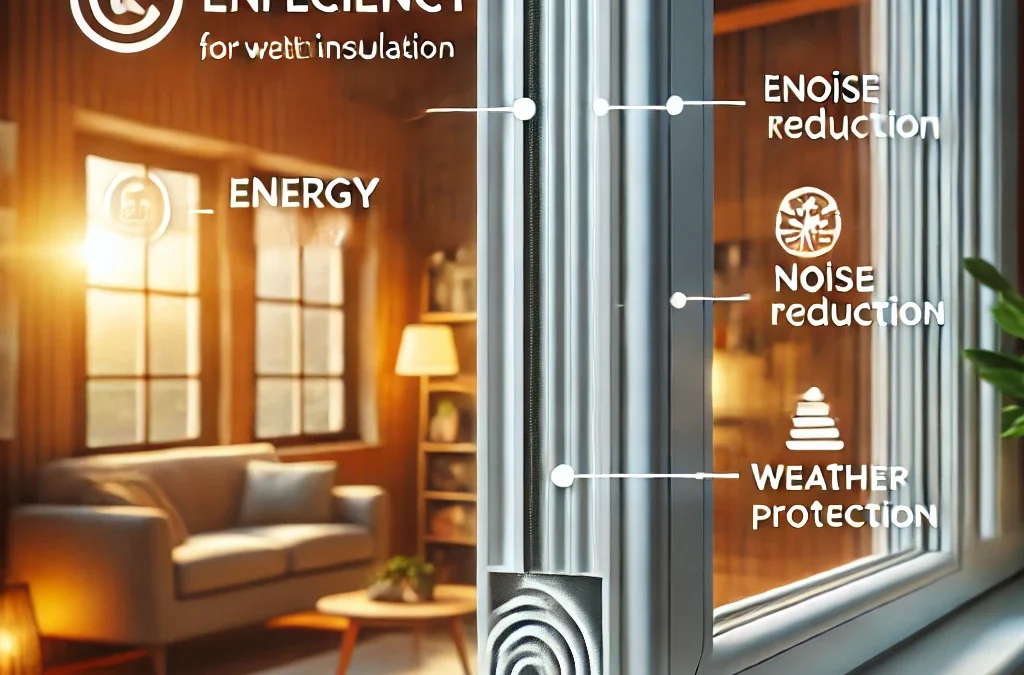 Ventajas del uso de burletes para aislamiento de ventanas